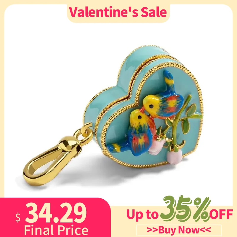 

Сочный виноград, подвеска в форме сердца ручной работы, универсальный очаровательный свитер-цепочка, брелок, позолоченный 18 карат, 2025 год, новогодние рождественские подарки