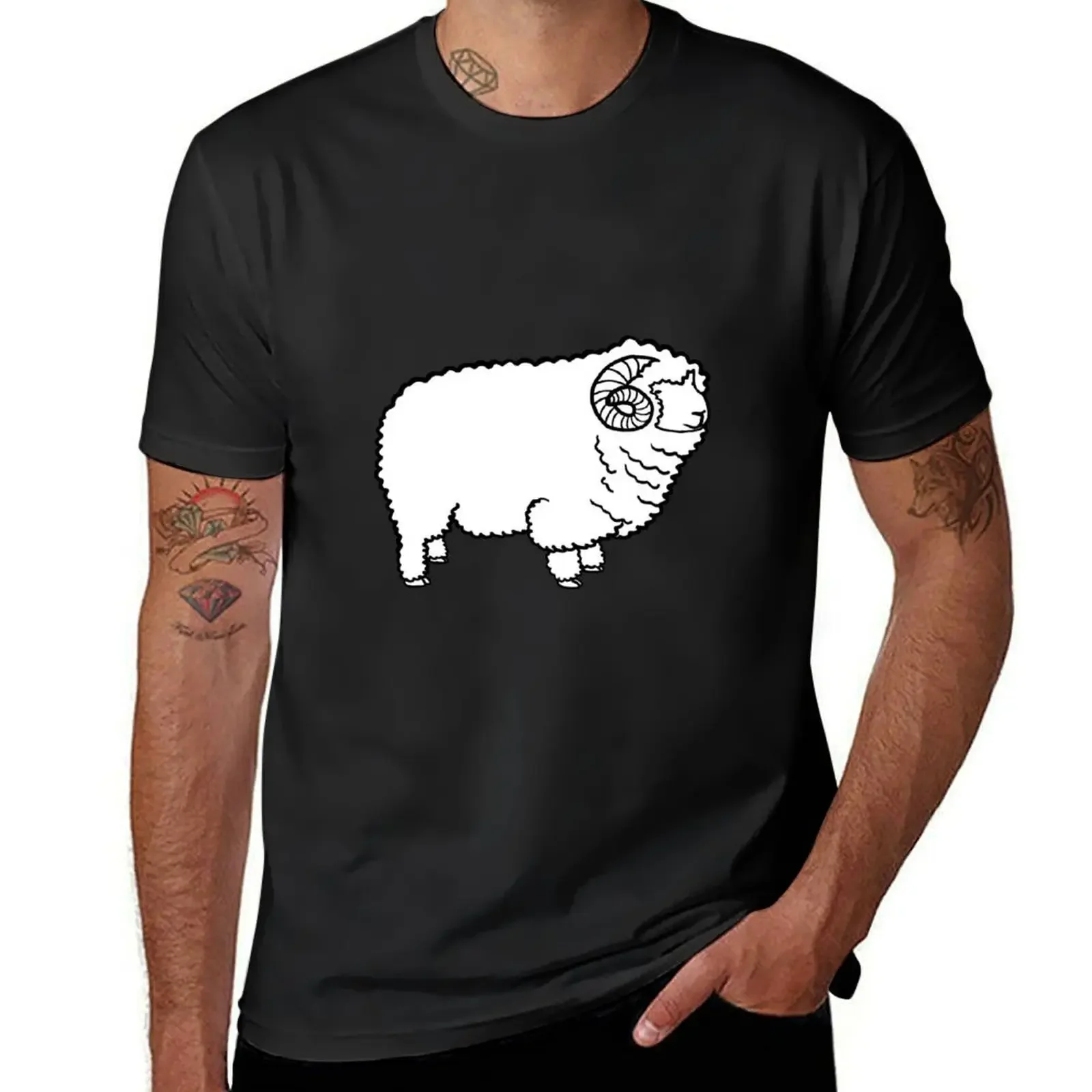 Absolute Unit Sheep T-Shirt essential t shirt oversized vintage t shirts vintage cotton t shirt men