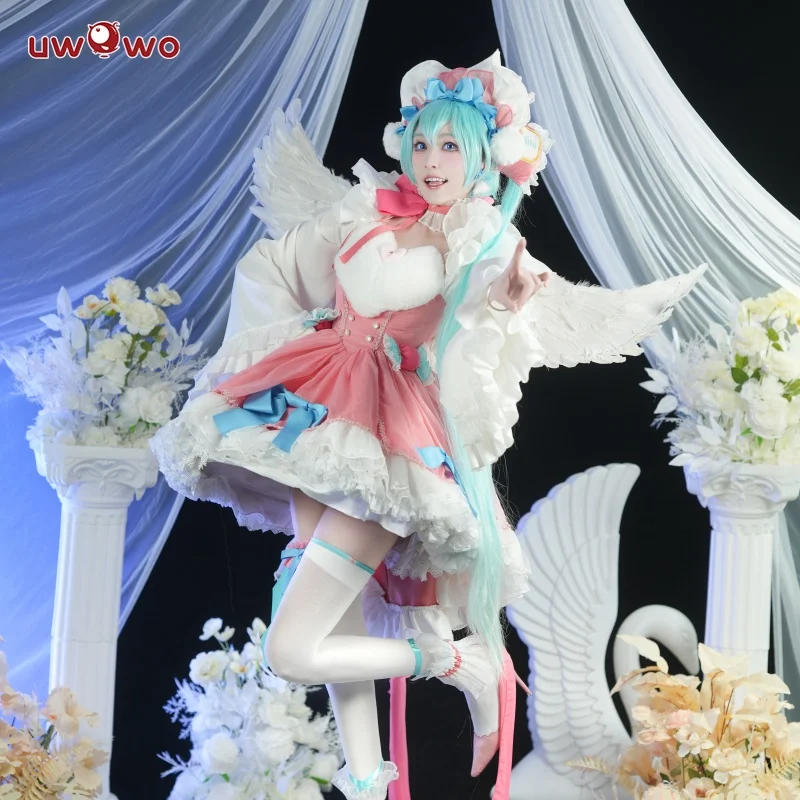 

2025 Mikku V Singerr Fanart Sweet Dress Cosplay Costume Dress Halloween Costume