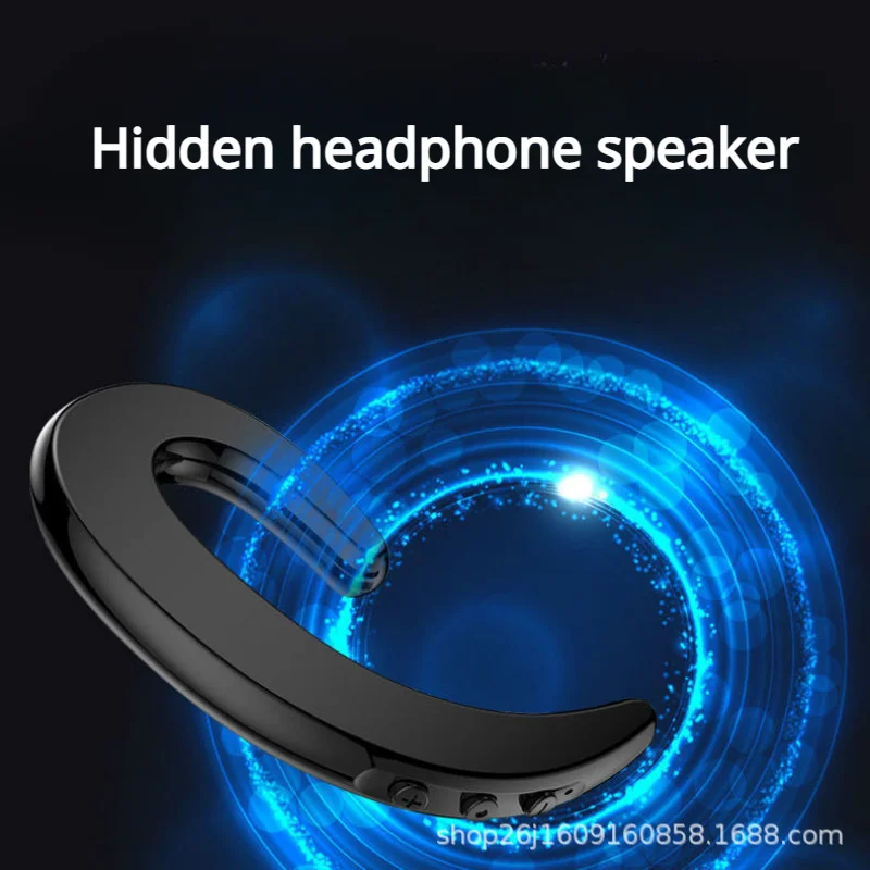 Waterproof Wireless Bluetooth 4.2 Earphones Bone Conduction Stereo Headset Sports Headphone Driving Earpiece earbuds with Mic