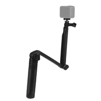 Selfie Stick Monopod Self Handheld Extendable Pole 3-Way Mini Tripod for Gopro HERO 11 10 9 8 xiaomi yi 4k SJCAM Acessories