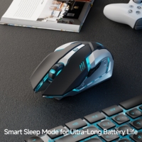 EWEADN G305 Rechargeable Wireless Bluetooth Dual-Mode Mouse Silent, Ergonomic,Office, Laptop, Desktop, Gaming, Home, Lightweight