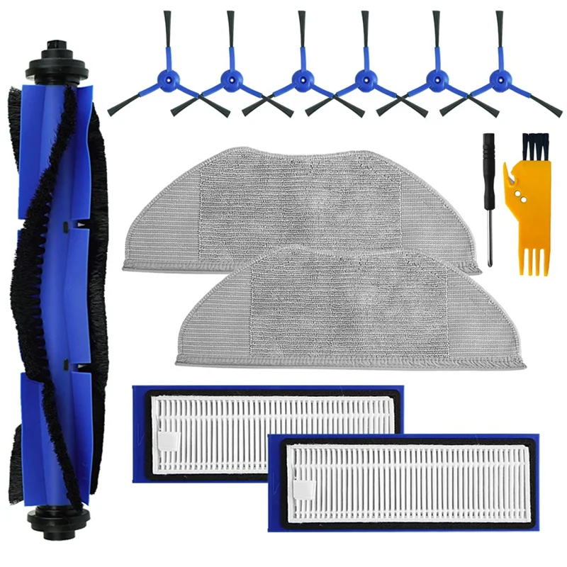 

Replacement Parts Main Brush Side Brush HEPA Filter Compatible for Robovac L70 Robot Vacuum Cleaner Accessories