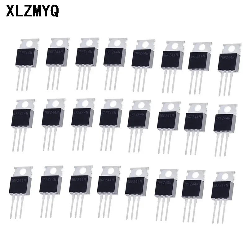 20PCS IRFZ44N TO-220 IRFZ44 MOSFET Transistor TO-220 Power MOSFET IRFZ44NPBF 49A 55V Field Effect Transistors DIY Electronic