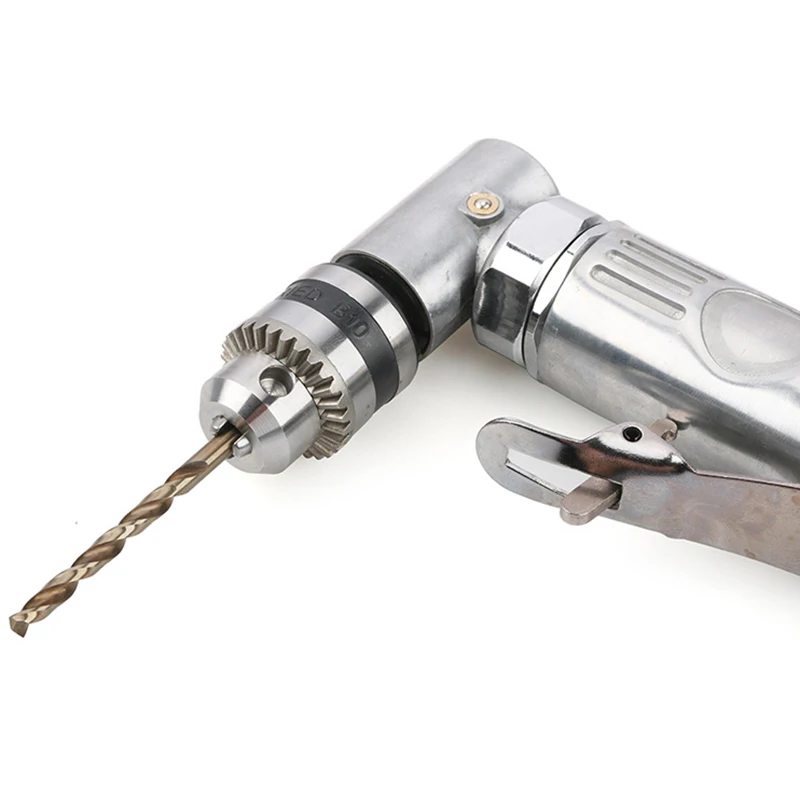 Happy New- Right Angle The Grinder 1/4 High Speed 90° Elbow Right Angle Drill Pneumatic Tool Extension Power Screwdriver Drill