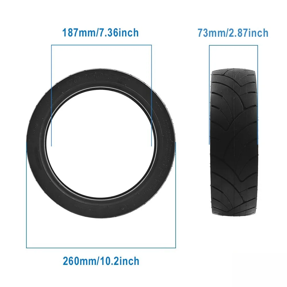 70/60-7.5 Vacuum Tire Suitable for Ninebot Max G3 Electric Scooter 11 Inch Wear-resistant Thick High-quality Tire Accessories