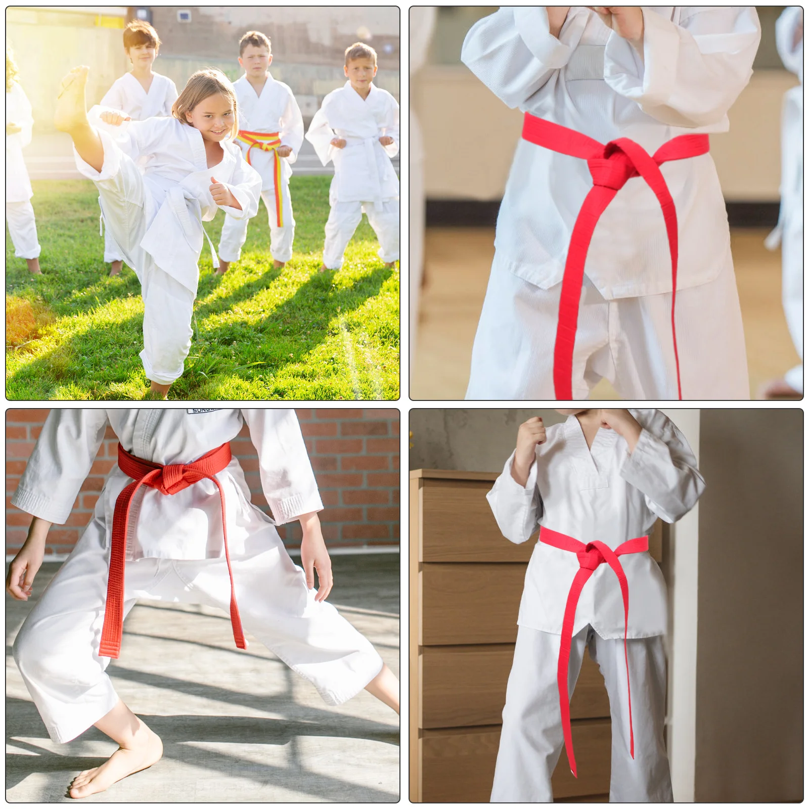 Taekwondo Riem Sparring Polsband Displayhouder Uitrusting Zwart Karate Training voor Dames Uniform