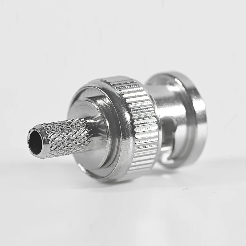BNC Stecker Fenster Gerade Crimp für RG174 RG316 RG179 Kabel Stecker
