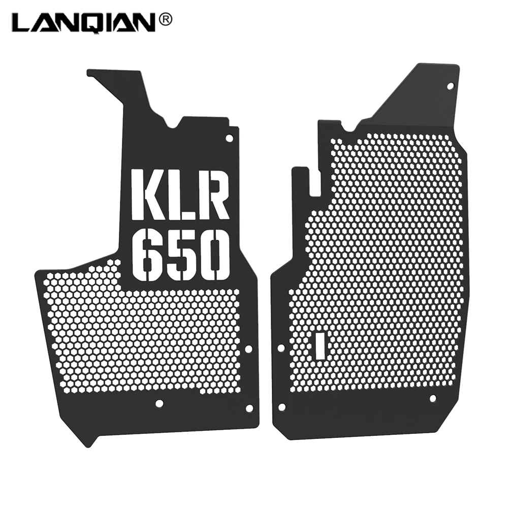 2024 FOR Kawasaki KLR650 KLR 650 2022 2023 Motorcycle Accessories Radiator Guard Grille Cover Protector Cooler Grill Protective