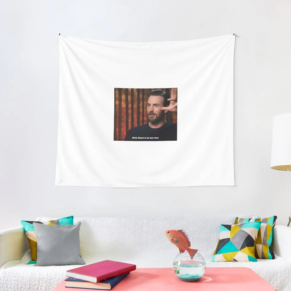 

Chris Evans is an ass man Tapestry Things To The Room Bedroom Decoration Outdoor Decoration Tapestry