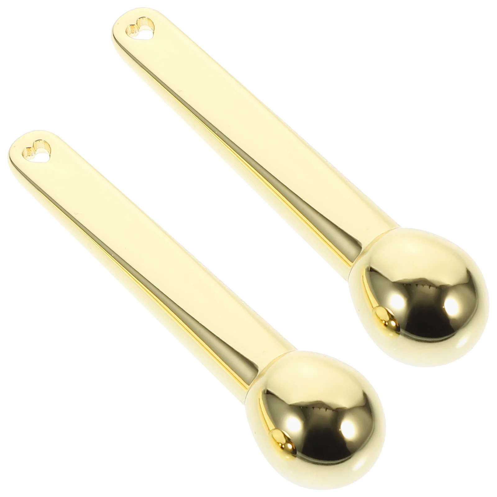 2pcs Eye Massager Tool Portable Facial Beauty Device With Removable Roller Ball For Cream Application Skin Tightening Convenient