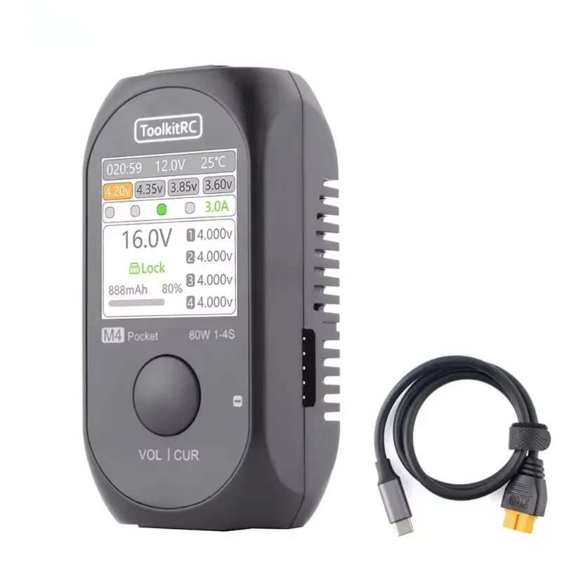 Experience The Ultimate Convenience and Efficiency in Battery Management with The  M4 Pocket Balance Charger.