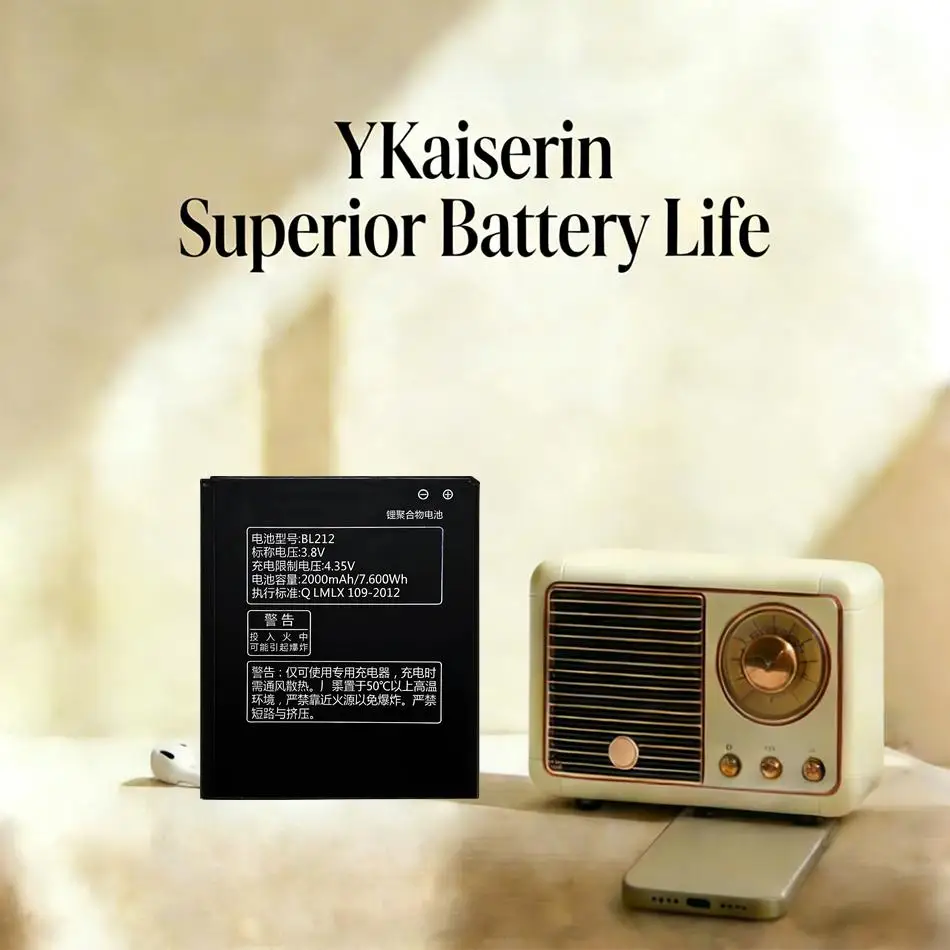 

Аккумулятор для мобильного телефона Lenovo S8 S898T A708T A628T A620T, 2000 мАч, высокоэффективный, BL212