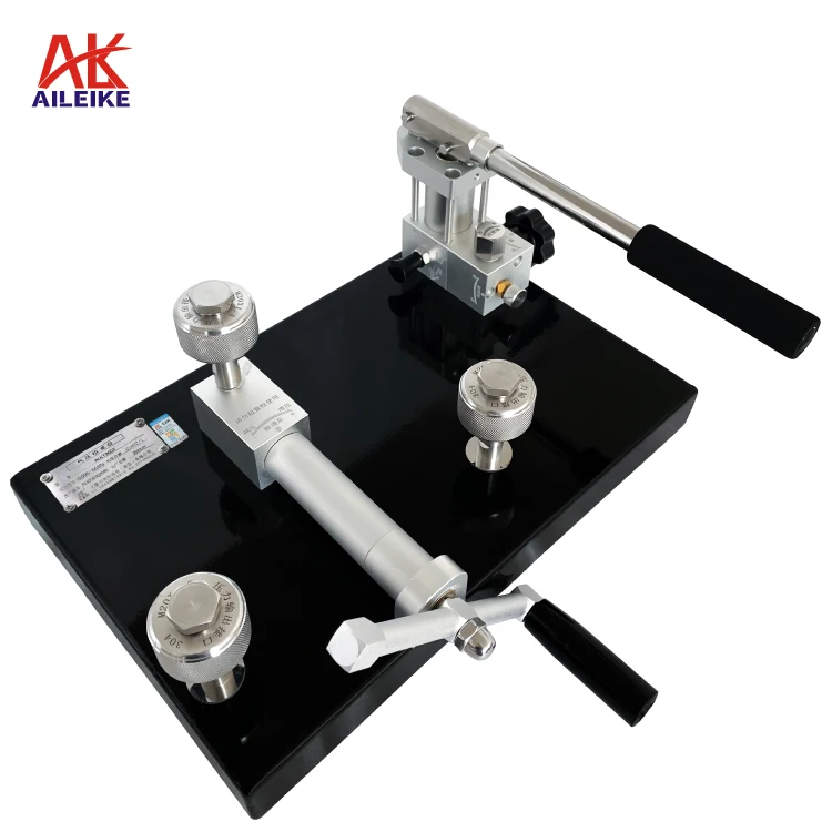 AILEIKE ALKT9603 Manual Vacuum Negative Pressure Test Gauge Calibrator Air Pressure Calibration Instrument Pressure Measurements