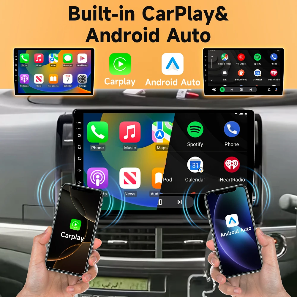 Android 16 For Toyota Previa 3 III XR50 Estima 2006 - 2019 Car Radio Stereo Head Unit CarPlay radio Touch Screen Wifi 8 Core GPS