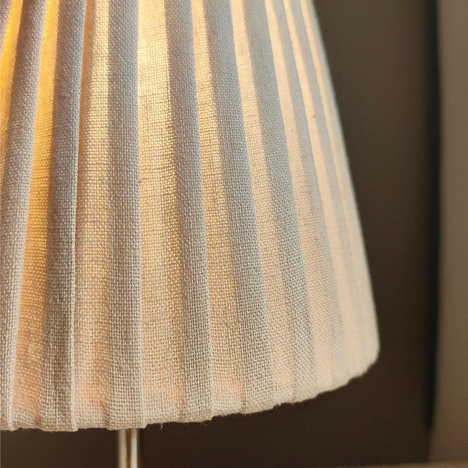 Ceiling Hanging Light Shade Drum Cloth Lamp Cover for Dining Room Pendant Lighting