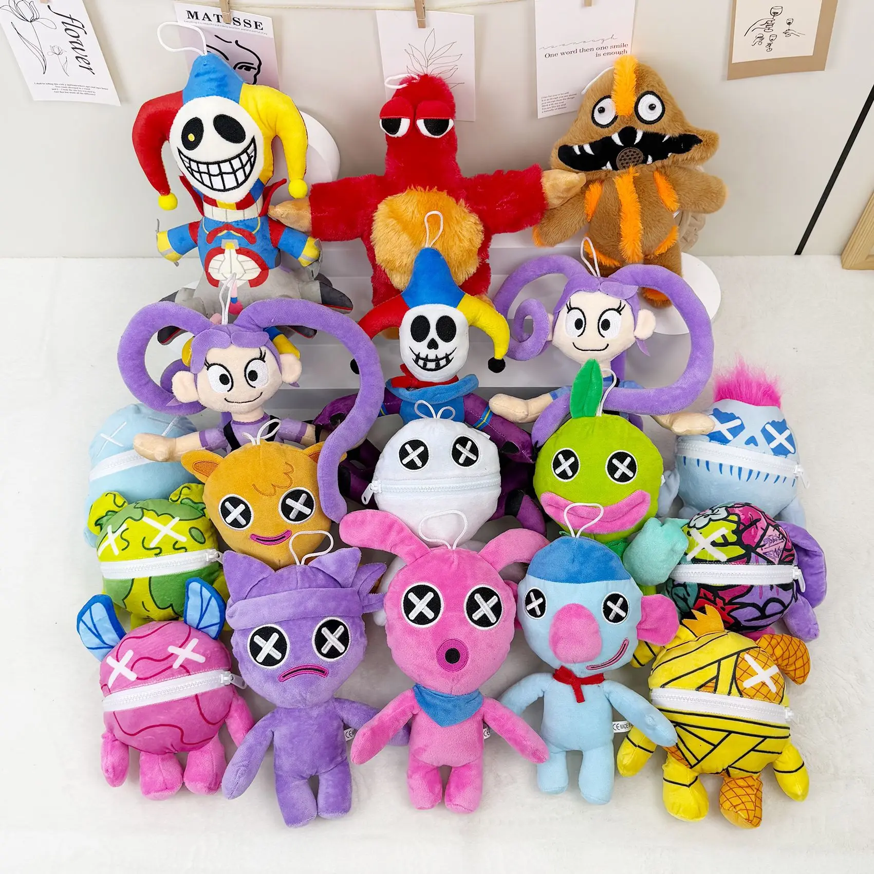 

Horror Game 5 Lily Lovebird Prototype Chum Chompkins Giblet Plush Doll Cute poppy Anime Peripherals Toy Birthday Christmas Gift