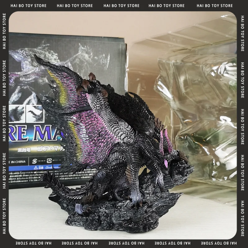 Anime figurines Black Erosion Dragon Monster Hunter Cfb Authentic Handmade Model Peripheral Gifts Home Decroation customized ﻿