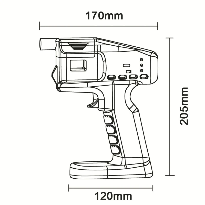 Bar Wine Mixer Hand-Held Smoked Smudging Making Food Cocktail Bubbler Kit Bartending Molecular Cuisine Bubble Gun Machine Set