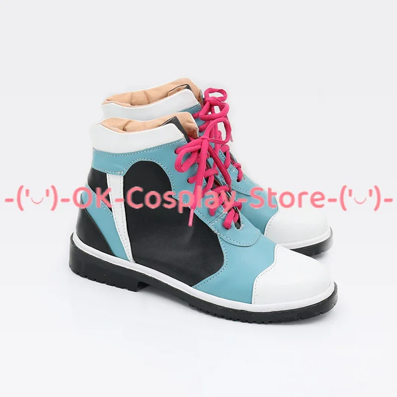 Game Blue Archive Kazusa Cosplay Shoes Halloween Carnival Boots PU Shoes  Cosplay Props Custom Made