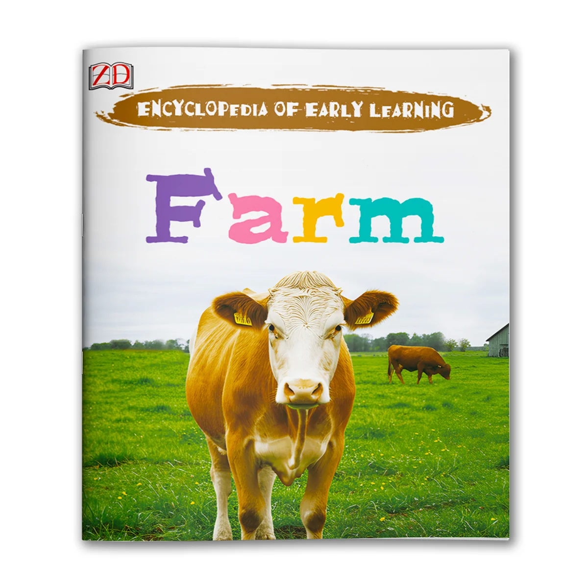 Farm Learning Book for Kids Illustrated Workbook with Animals Crops and Farm Life Build Vocabulary Observation and Early Science
