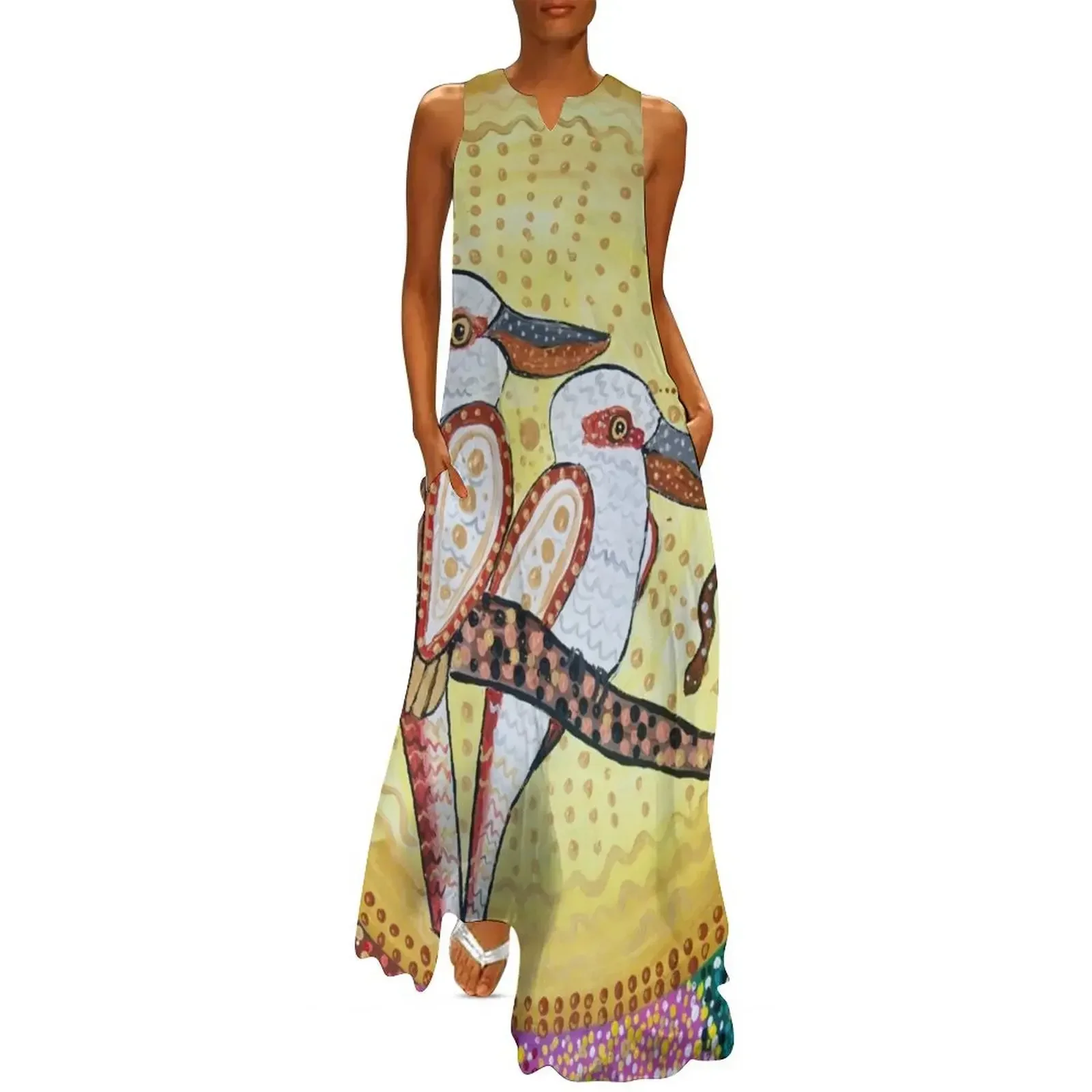 

Goo-Goor-Gaga the Kookaburra 2 Long Dress Aesthetic clothing dresses for women 2025 luxury designer party ceremony dresses Dress