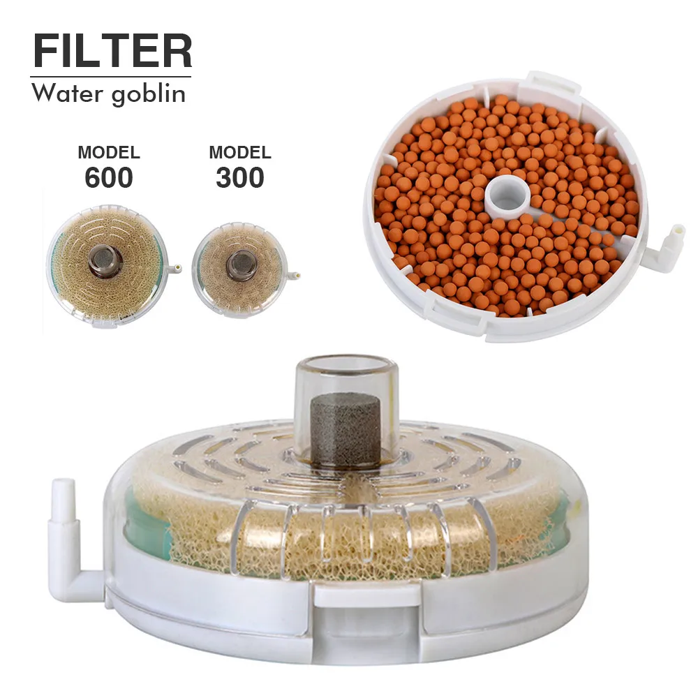 Water Goblin Aquarium Sponge Fish Tank Filter Biological Filtration Ultra-thin Oxygenated Water Filter Oxygen Enrichment Clean