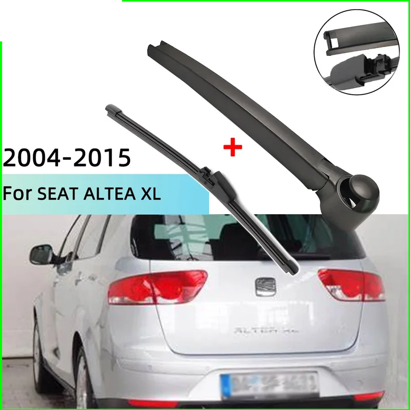 

For SEAT ALTEA XL 2004--2015 Rear Windscreen Wiper Blade Wiper Arm Windscreen Windshield Wipers Brushes Cleaning Accessori