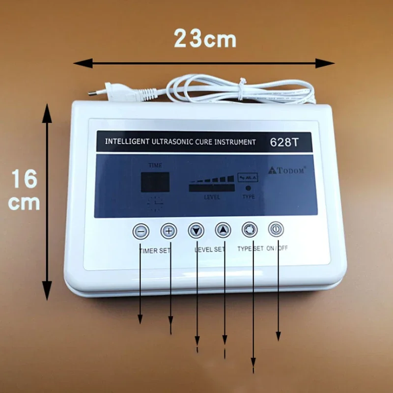 Ultrasonic Facial Machine Skin Care High Frequency Ultrasound Tightening Anti Wrinkle Massager Salon Beauty Device 628T
