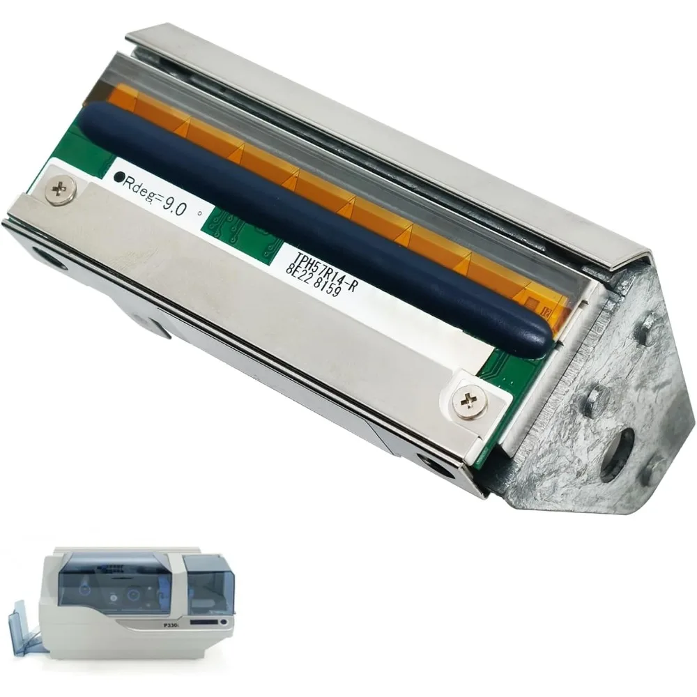 Printhead for Zebra P330i P430i P330M Printer 305DPI Compatible with PVC/Plastic ID Cards (P/N:105912G-346A)