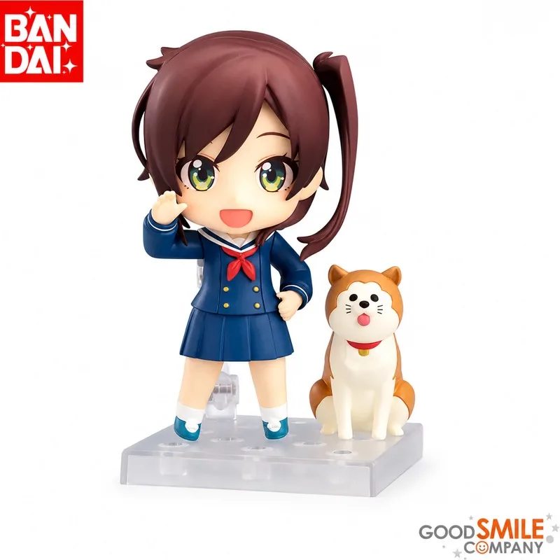 

In Stock Bandai Original Bandai Pochisan Chikura Shizuru Action Figure Model Doll Brand New Boxed Anime Characters Toys