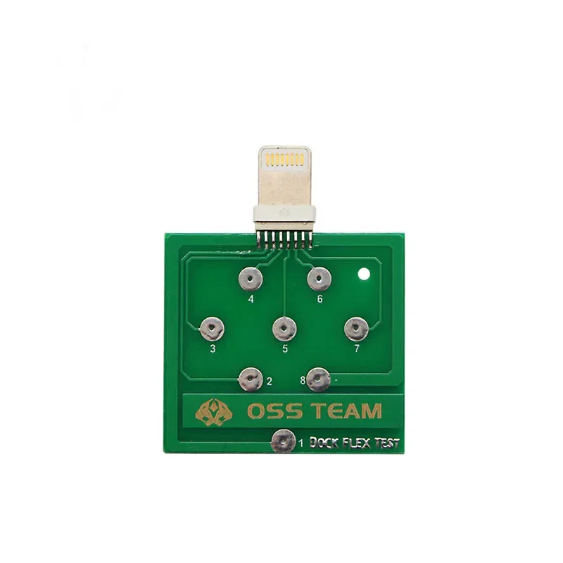 ZK30 Micro USB Dock Flex Test Board for Android IPhone U2 IC Testing/Battery Test Testing/USB Charging Port Testing