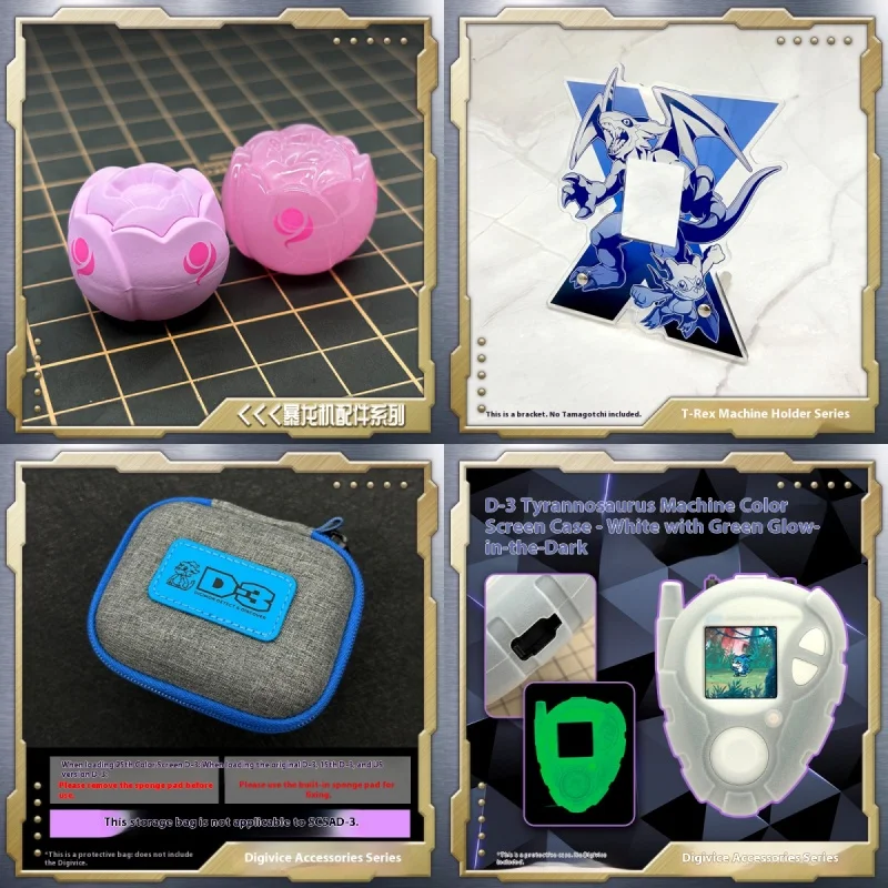 Nuevo Digimon 25 aniversario pantalla a Color D-3 Digivice con soporte de exhibición acrílico funda protectora película recoger juguetes y regalos