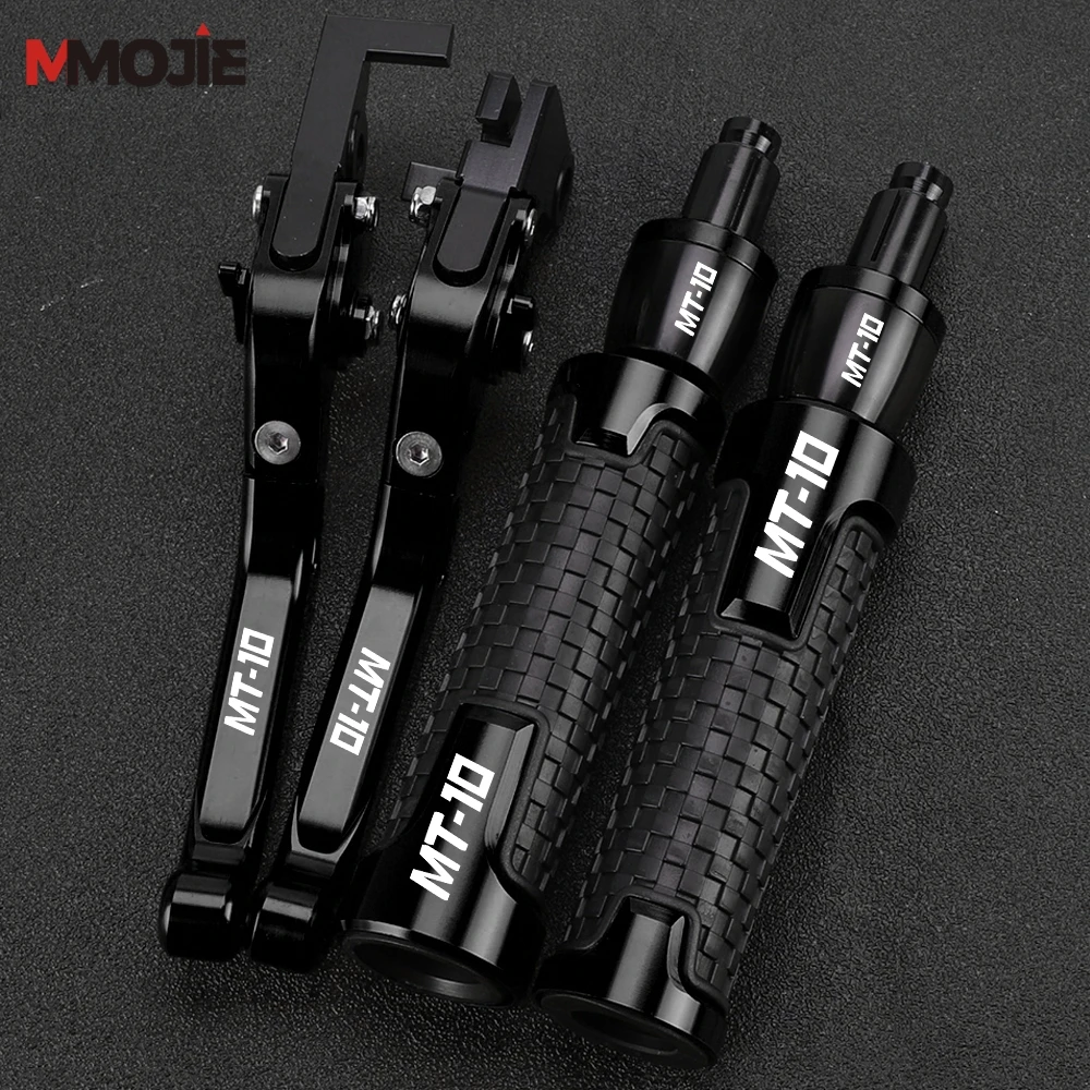 For YAMAHA MT10 MT-10 MT 10 2016 2017 2018 2019 2020 2021 2022-2025 Brake Clutch Levers 7/8'' 22mm Handlebar Handle Grips Ends
