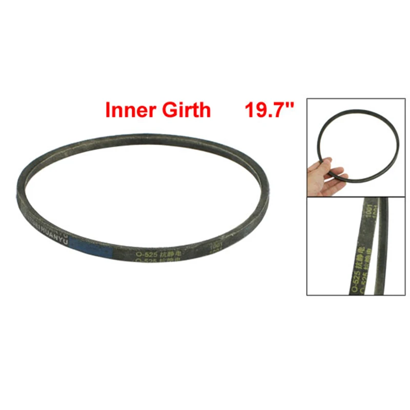 Uxcell 381mm 430mm 432mm 470mm 600mm 635mm 700mm 711mm 762mm M Type Machinery Drive Band Vee V Belt Girth Width 10mm