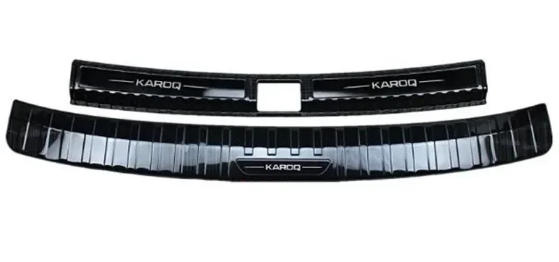 For Skoda KAROQ 2017-2023 High-quality stainless steel car trunk threshold guard anti-scratch protection car accessories