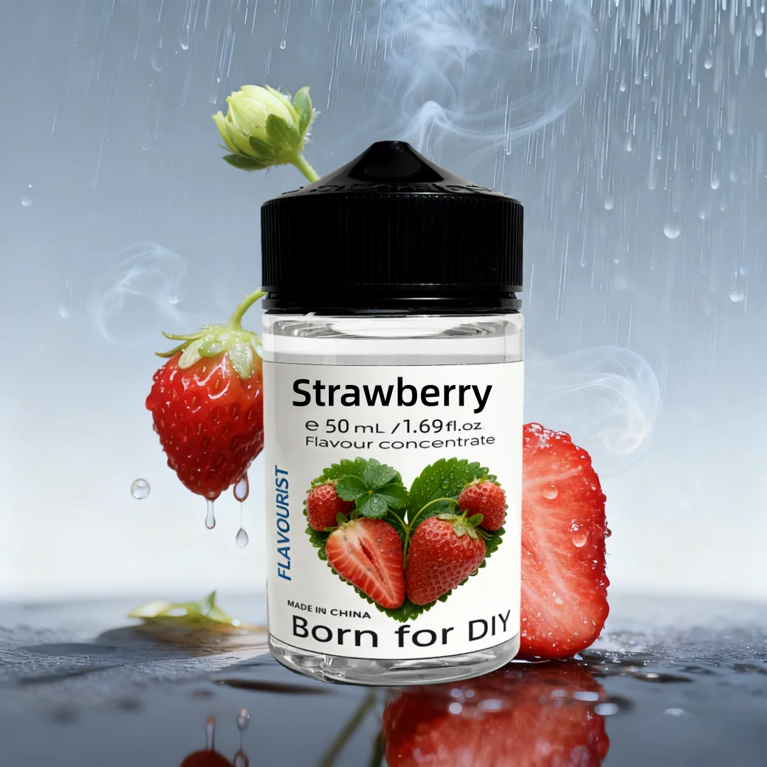 FLAVOURIST Ripe strawberry aroma flavor Water solubility Natural flavors Concentrate best flavoring