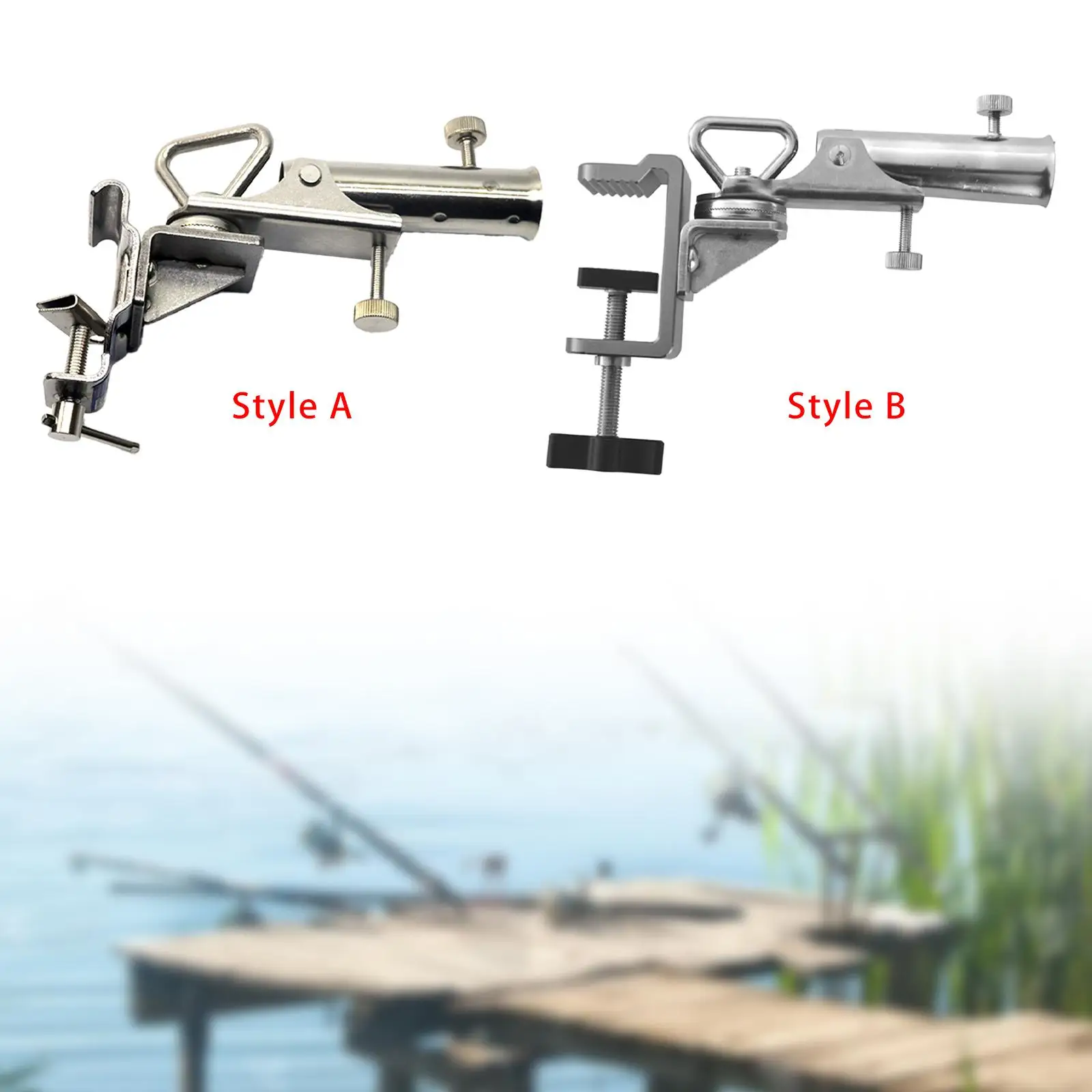 Gear Holder Stand Fishing Tool Support Adjustable Fishing Accessories Fish Rod