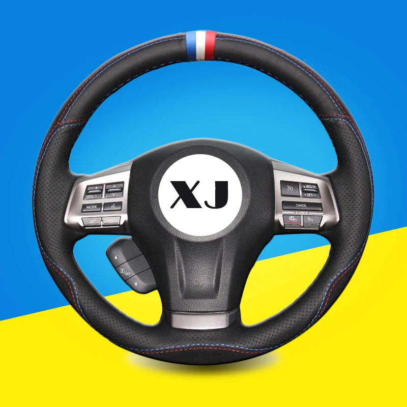

Custom Car Braid DIY Steering Wheel Cover for Subaru Forester 2013-2015 Legacy 2013-2014 Outback 2013-2014 XV 2013-2015 Auto