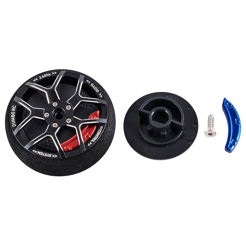 DUMBORC Remote Control Metal Handwheel Steering Wheel with Foam For DUMBORC RadioLink Gun RC Universal Transmitter Upgrade