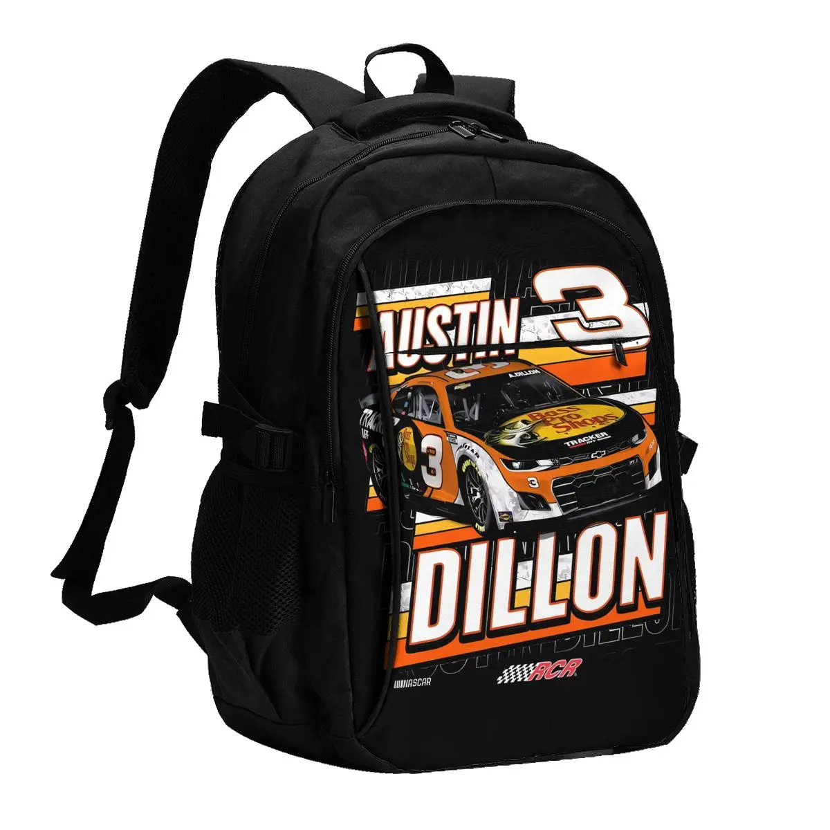 

Austin Dillon 3 Travel Laptop Backpack, Business Water Resistant Laptop Backpack with USB Charging Port, College Bag Men Women