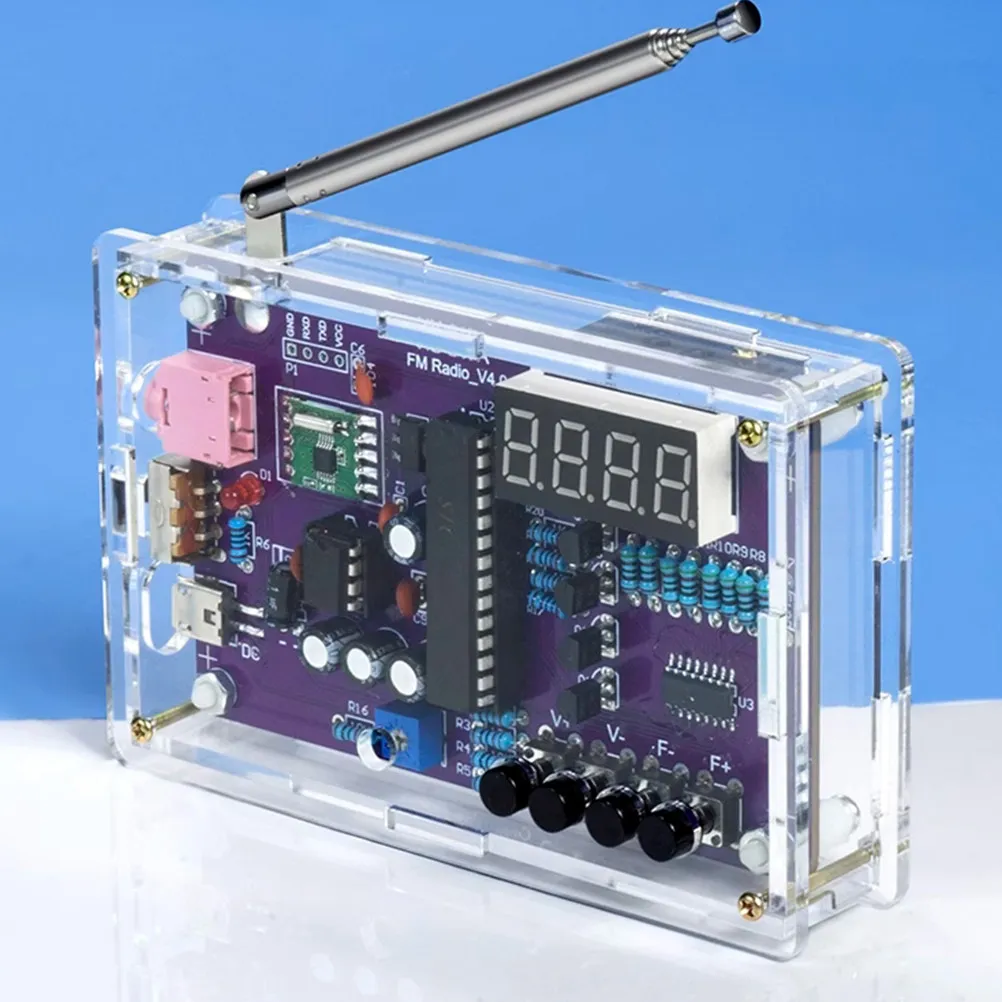 

1Set DIY Radio Kit Electronics Assembly for Beginners Soldering Practice Stem Education Project Build Your Own Radio