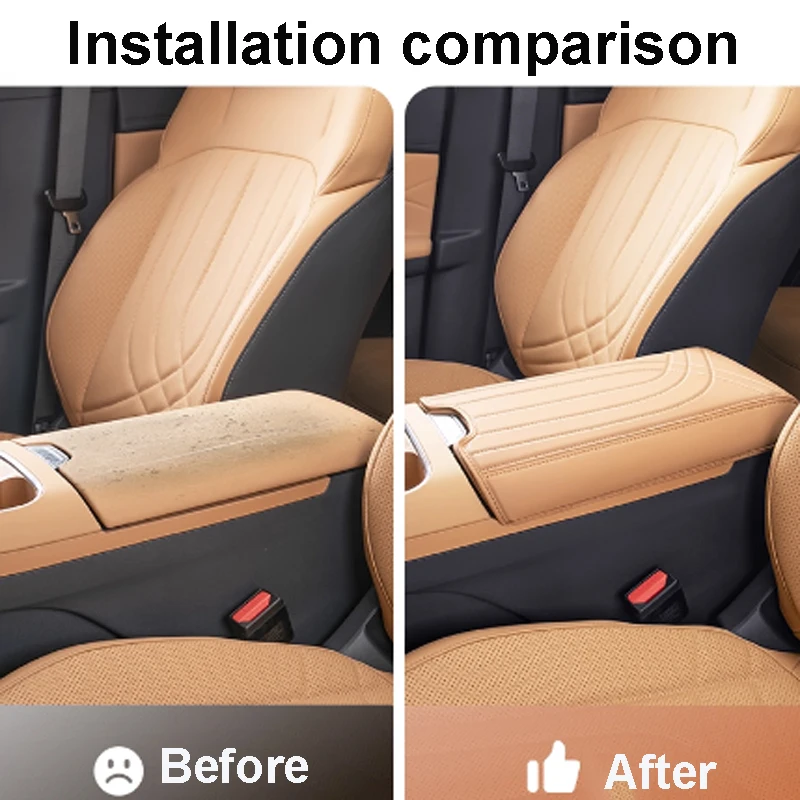 Для Geely EX5 EM-i Galaxy Starship 7 EM-i 2025 2026 Автомобильный подлокотник, крышка центрального защитного чехла, антигрязевой аксессуар для интерьера