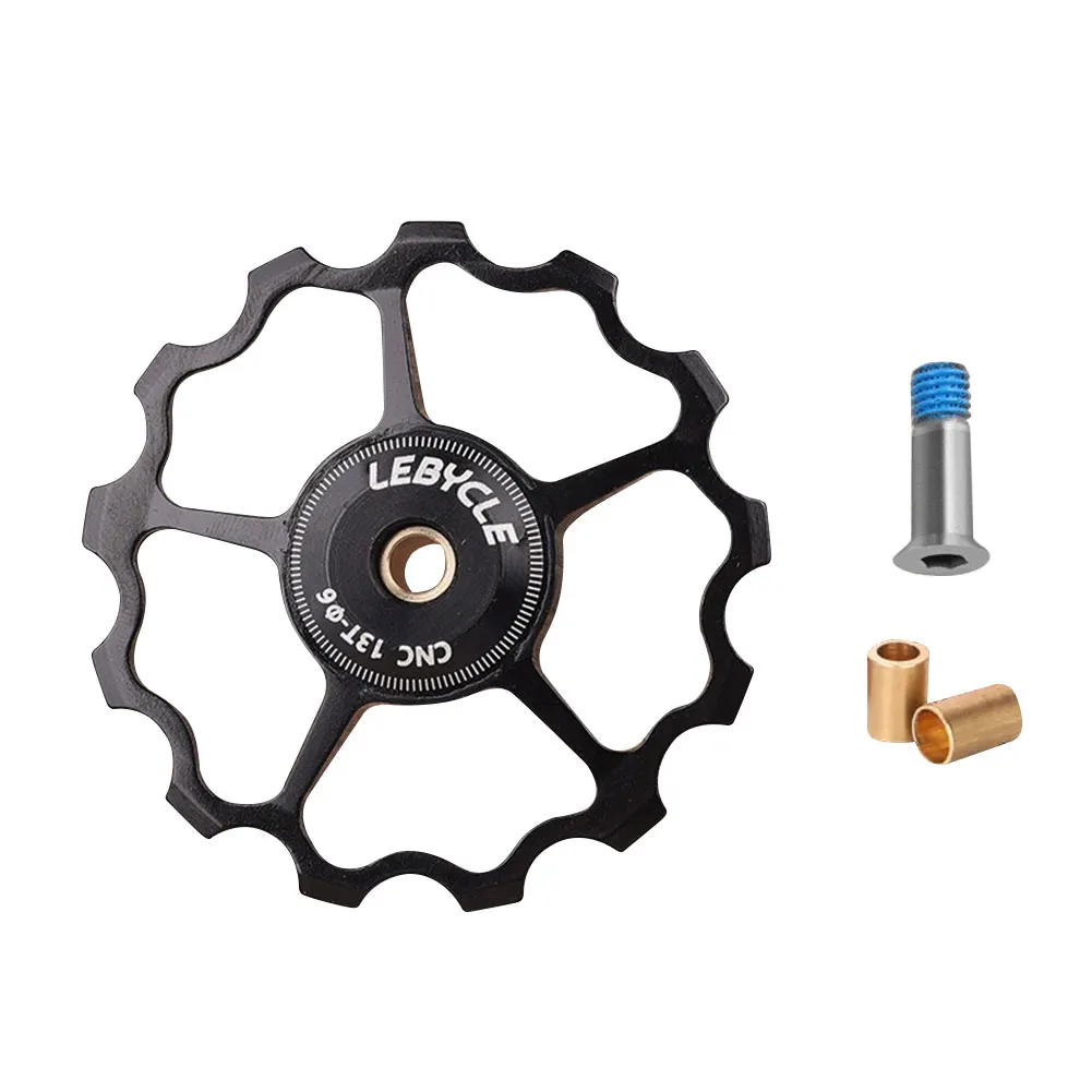 

11T/13T Aluminum Alloy MTB Bicycle Rear Derailleur Jockey Wheel Bearing Pulley Bike Guide Roller Idler Mountain Bike Accessories