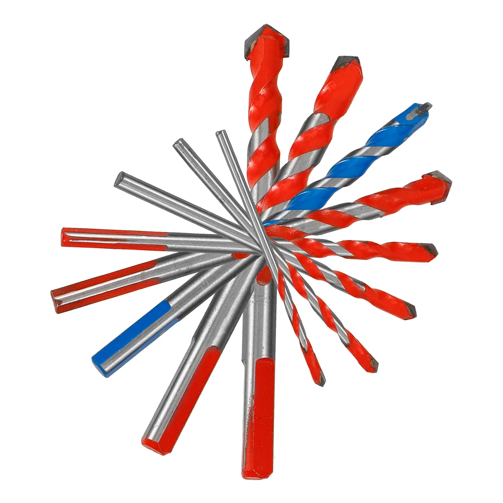 

8Pcs Tungsten Steel Multifunction Drill Bit Set for Porcelain Tile Concrete Glass Wall Drilling Metal Masonry Drill Bit