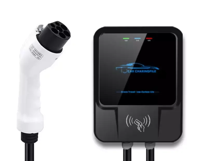 Elektrische Ladestation Typ 2 Modus 3 22 kW 3-Phasen-EV-Ladestation Typ 1/Typ2 Elektroauto-Ladestation
