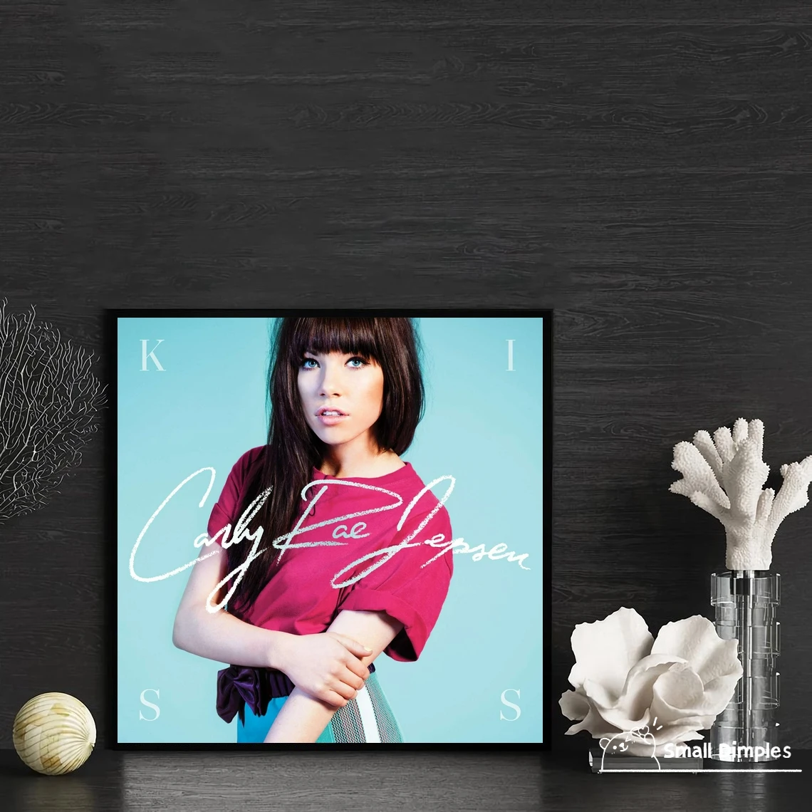 Carly Rae Jepsen Kiss Music Album Poster Canvas Art Print Home Decoration Wall Painting (No Frame)