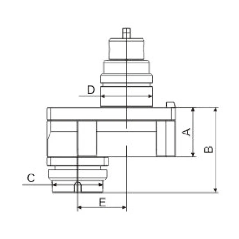 BMT40/BMT45/BMT55 High accuracy Speed-incresing Power Tool Holder  For CNC Lathe