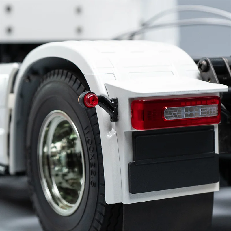 1:14 스케일 2개 LED 3V 폭 표시등 사이드 라이트 타미야 RC 트럭 SCANIA 770S R620 VOLVO BENZ Arocs MAN TGX 차량용