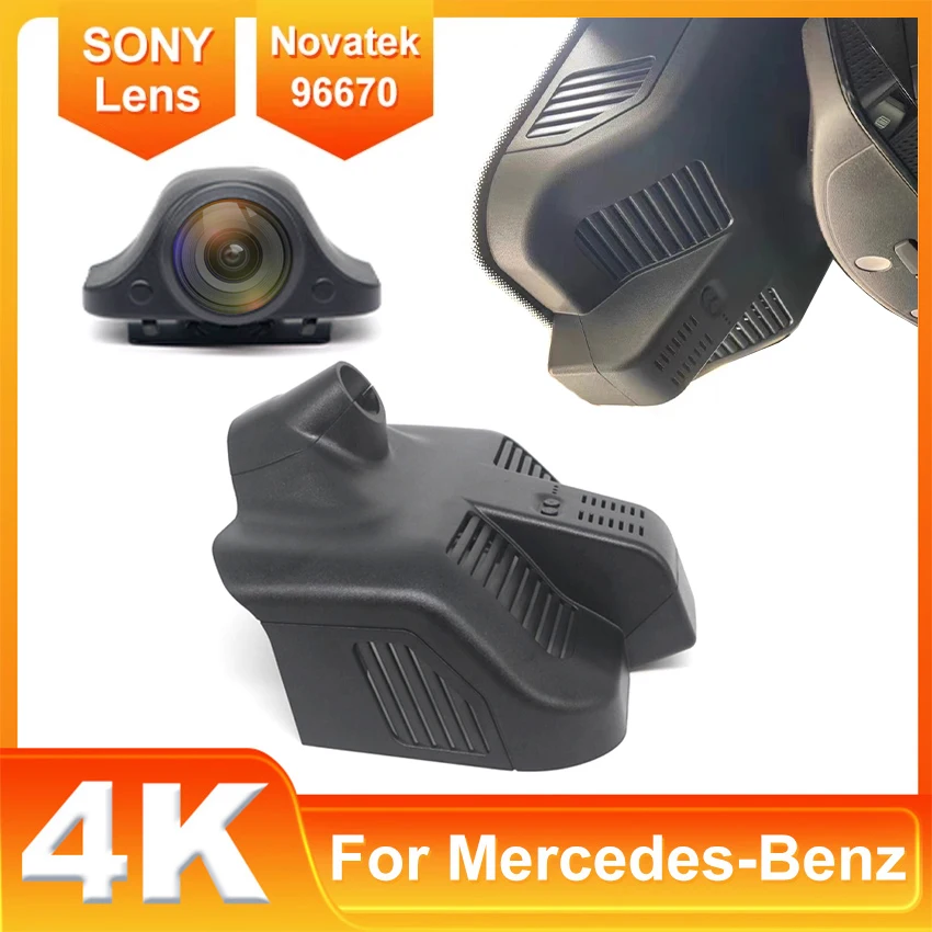 For Mercedes Benz MB G Class G550 G400d 350d G63 2019-2023 Front and Rear 4K Dash Cam for Car Camera DVR Recorder Dashcam WIFI